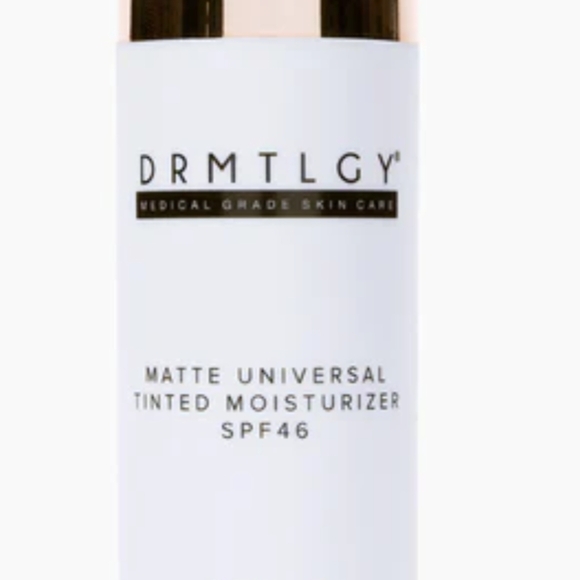 Drmtlgy Other - DRMTLGY Matte Universal Tinted Moisturizer SPF46 - White and Gold